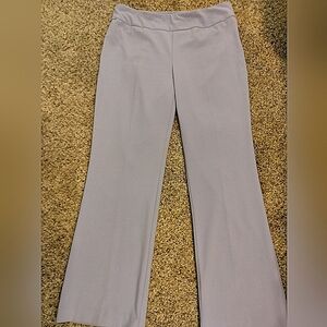 Dressbarn woman size 10 Lavender Long Pants polyester,rayon spandex machine wash